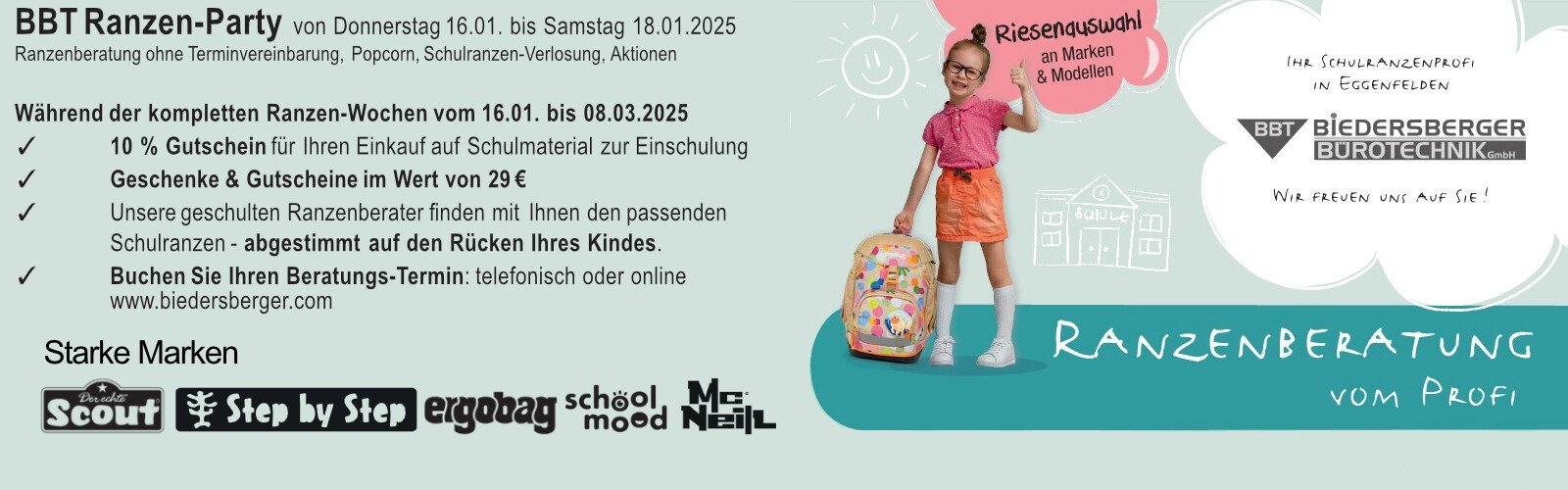 Schulranzen-Aktionen 2025