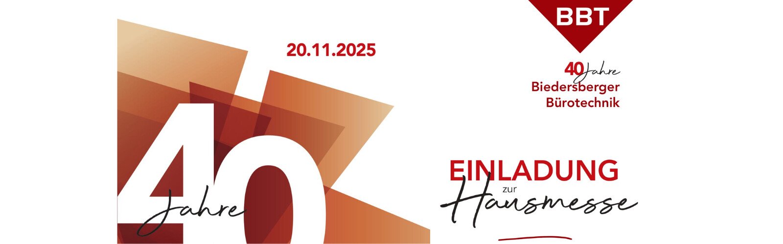 40 Jahre Biedersberger
